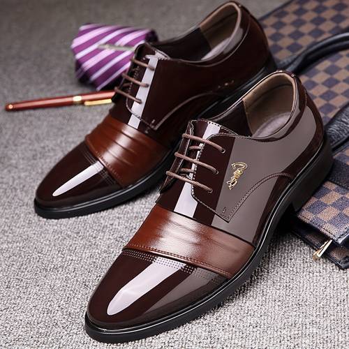 mens dress shoes new arrival elegant mens footwear mens gift mens business casual dress shoes loafers comfortable mens shoes non slip shoes for middle aged and elderly dads shoes for work weddings and social occasions oxford