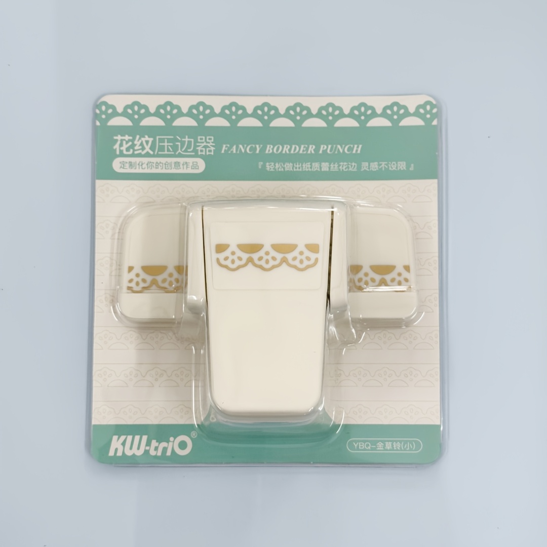 TEMU 1pc Machine For Embossing, Artistic Puncher, Roller, Decorative Hole Puncher For Scrapbooks