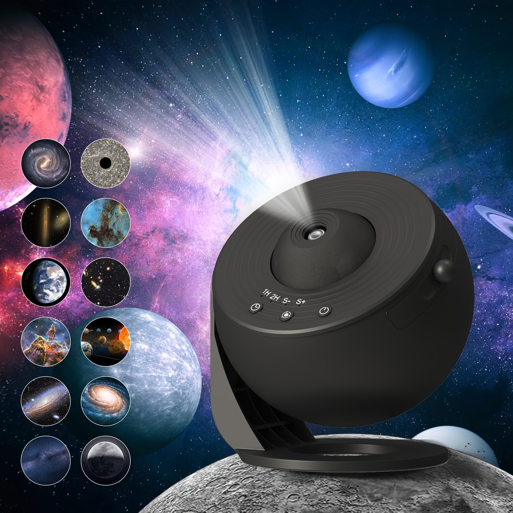 Projecteur Galaxie CUTEEEE – Planétarium LED Avec 13 Disques D'étoiles
