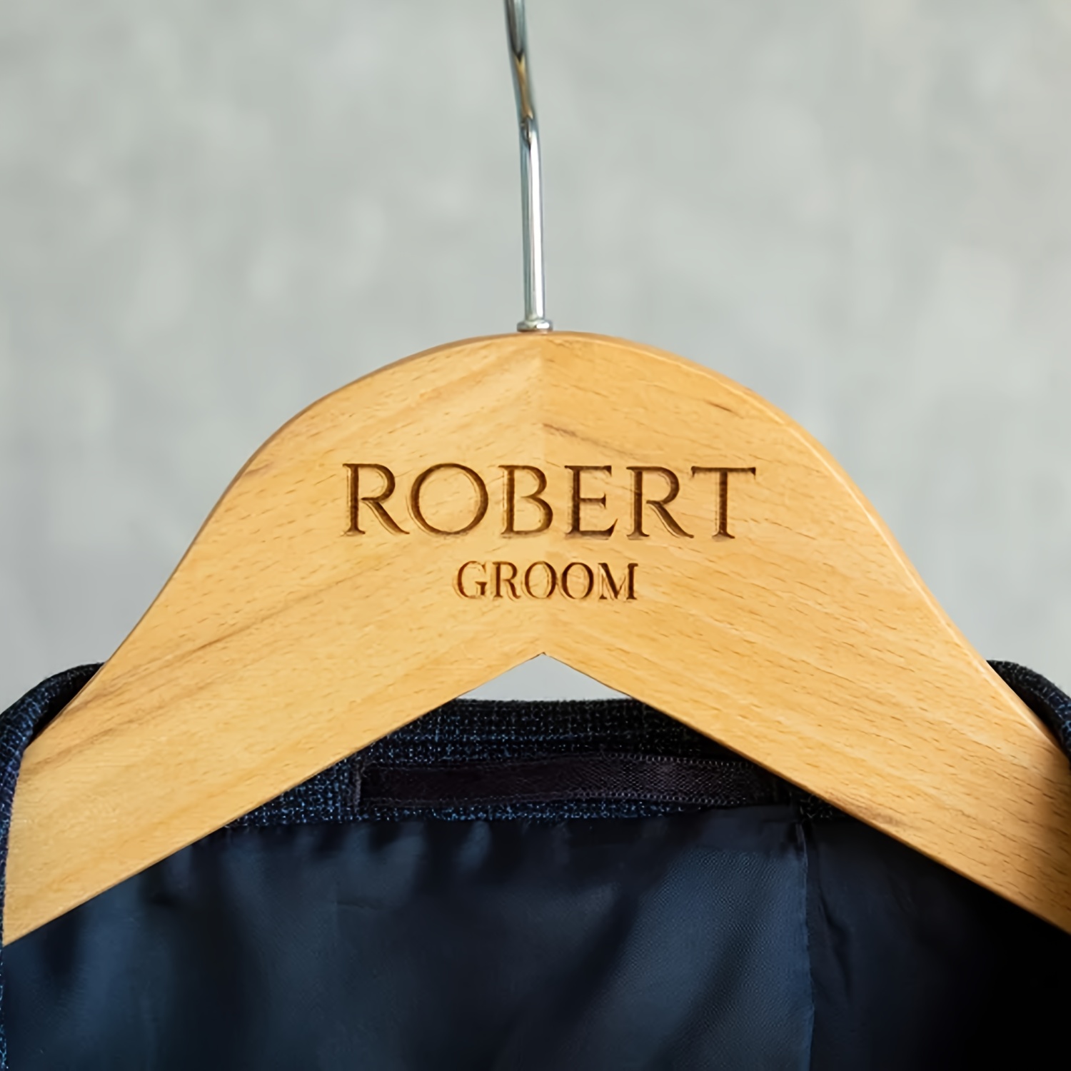 Engraved Travel Coat Hanger