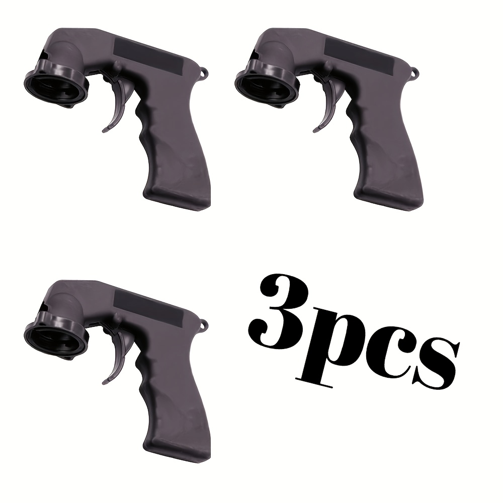 TEMU 3pcs Paint Spray Gun Set/self-spraying/ergonomic Handle/adjustable Nozzle/portable Car Paint Sprayer For Vehicles, Furniture, Equipment, Diy