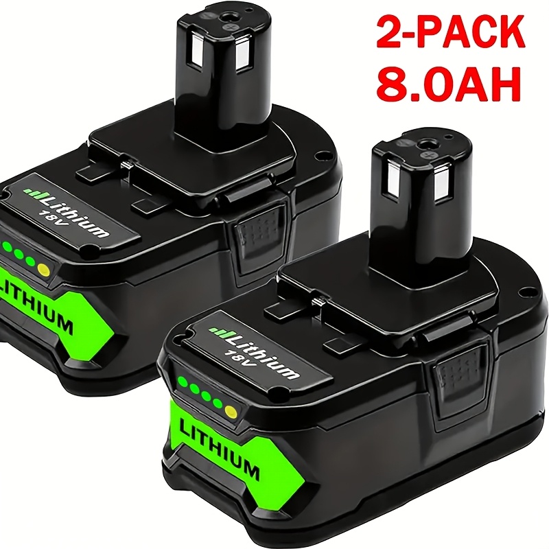18v Battery Ryobi Rb18l25 2pack 0ah P108 Battery 18 Plus High