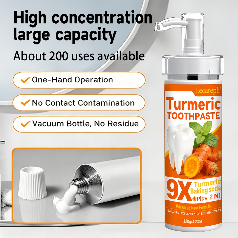 Luxury Turmeric and Bee Venom Toothpaste for Deep Clean