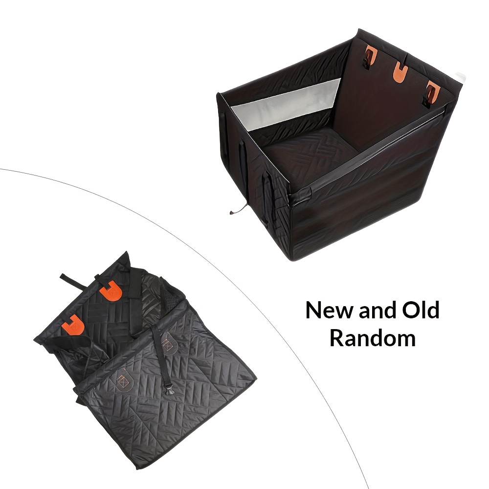 TEMU Cama para perro individual para asiento trasero de coche, tapete, accesorio de viaje para mascotas, resistente a las manchas, multifuncional,