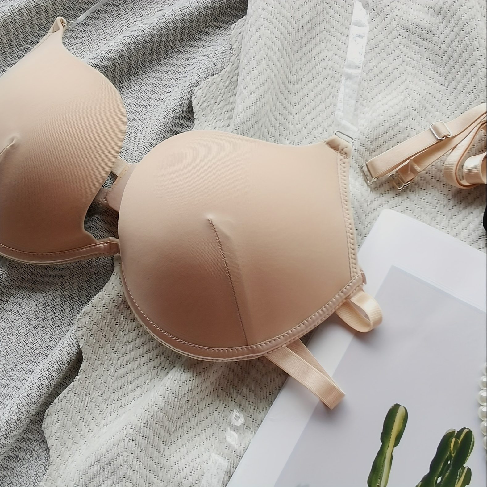 u shaped backless invisible bra a u neck strapless halter - Temu