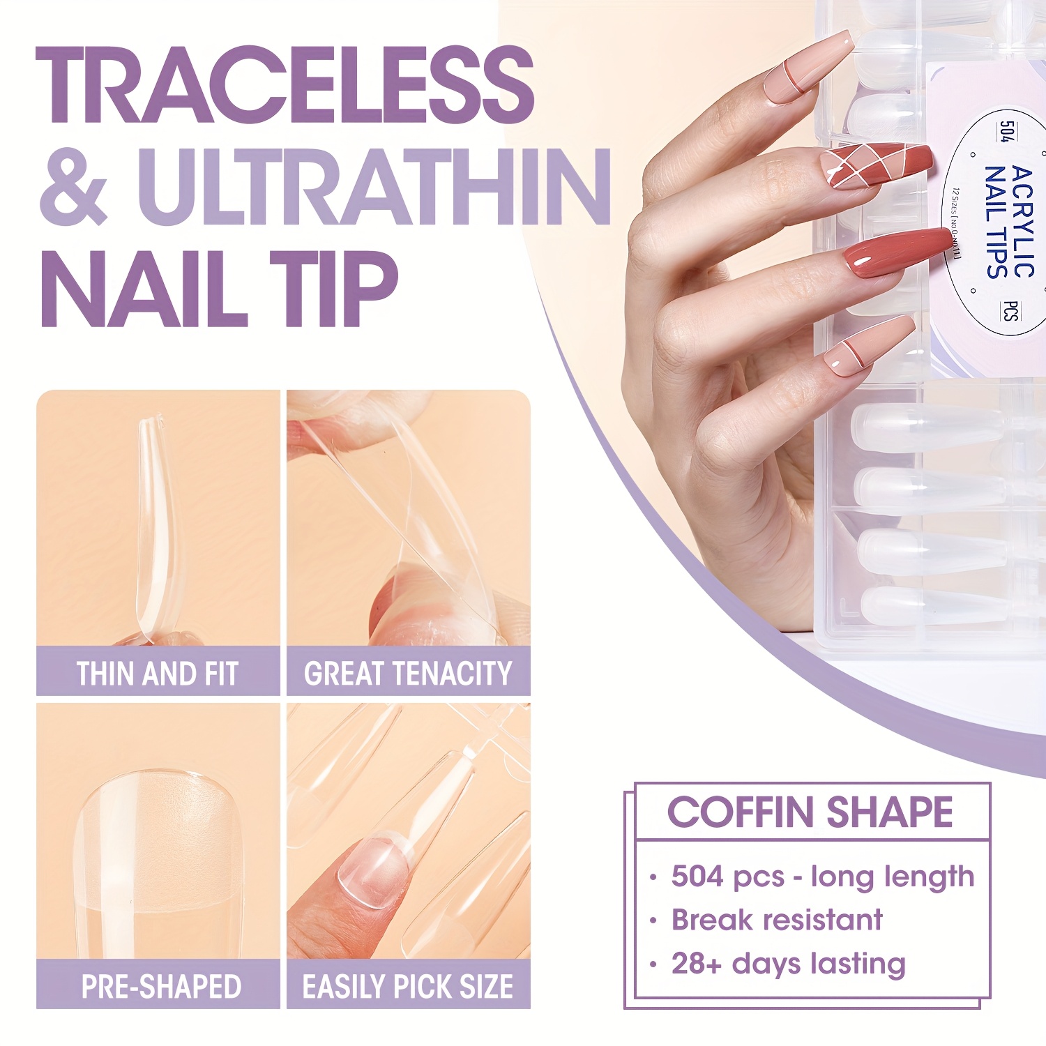 gel nail polish kit with light misty purple tone transparent   nail polish set starter kit with led lamp gel nail polish with nail primer and dehydrator nail gel manicure set Product details 2