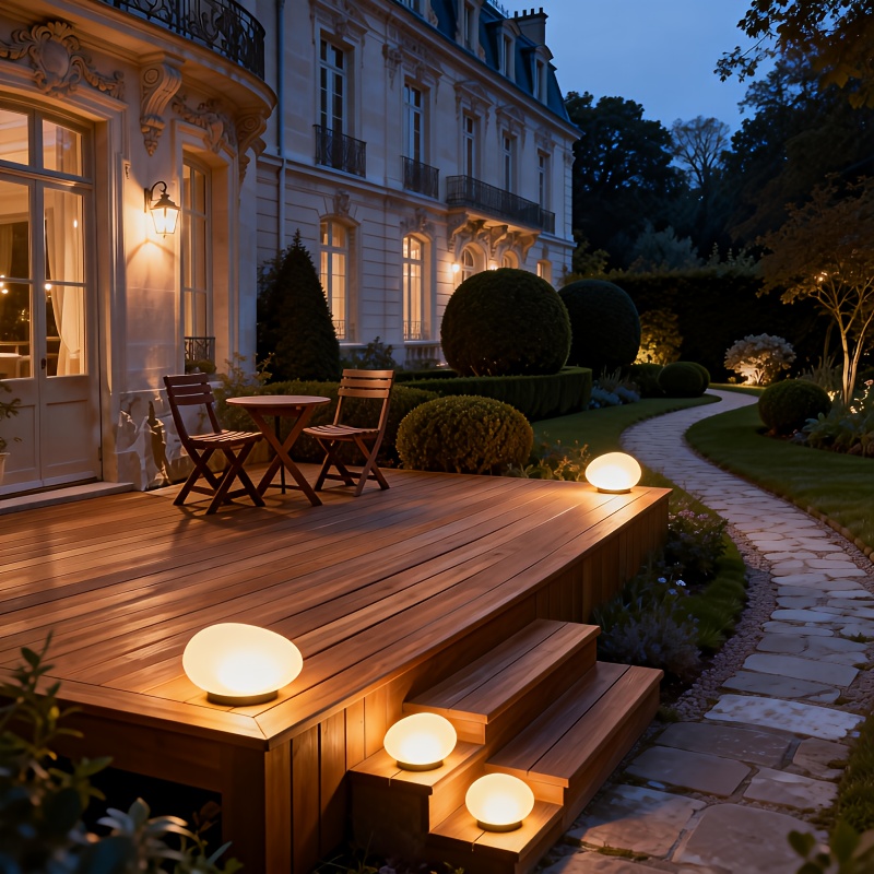 Artikelbild   solar mini-kieselsteinlichter, eiförmige wegebeleuchtung – außenleuchten |   für garten, gehwege, pool, landschaft | 3er-pack oder 2er-pack | ostergeschenk