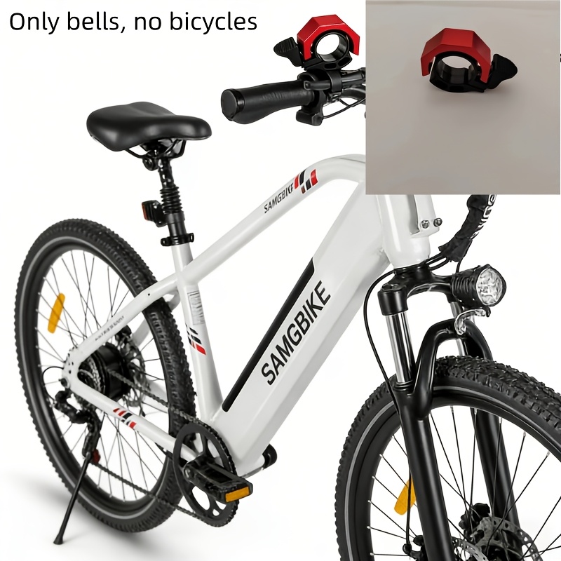 TEMU Super Loud Invisible Bicycle Bell - New For 2026, Sturdy And Durable, , Bell Additions, Suitable For Mountain Bikes And Road Bikes - , Suitable