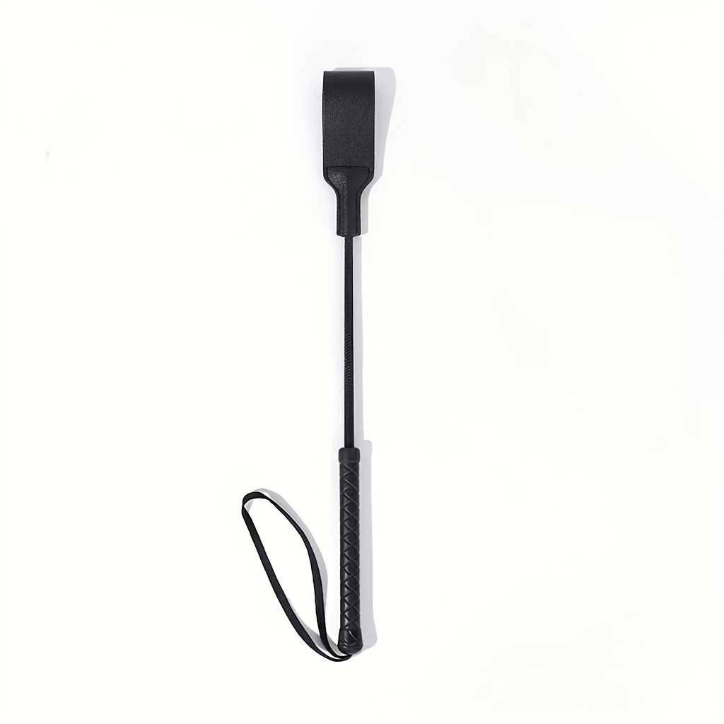 Image of Single/ Equestrian Sports, British Style Riding Aid, Synthetic Leather Whip, Soft And Durable, Suitable For