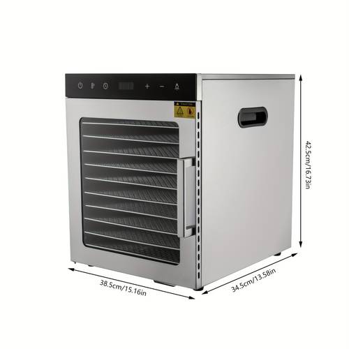 10 layer food dehydrator for vegetables and fruits with