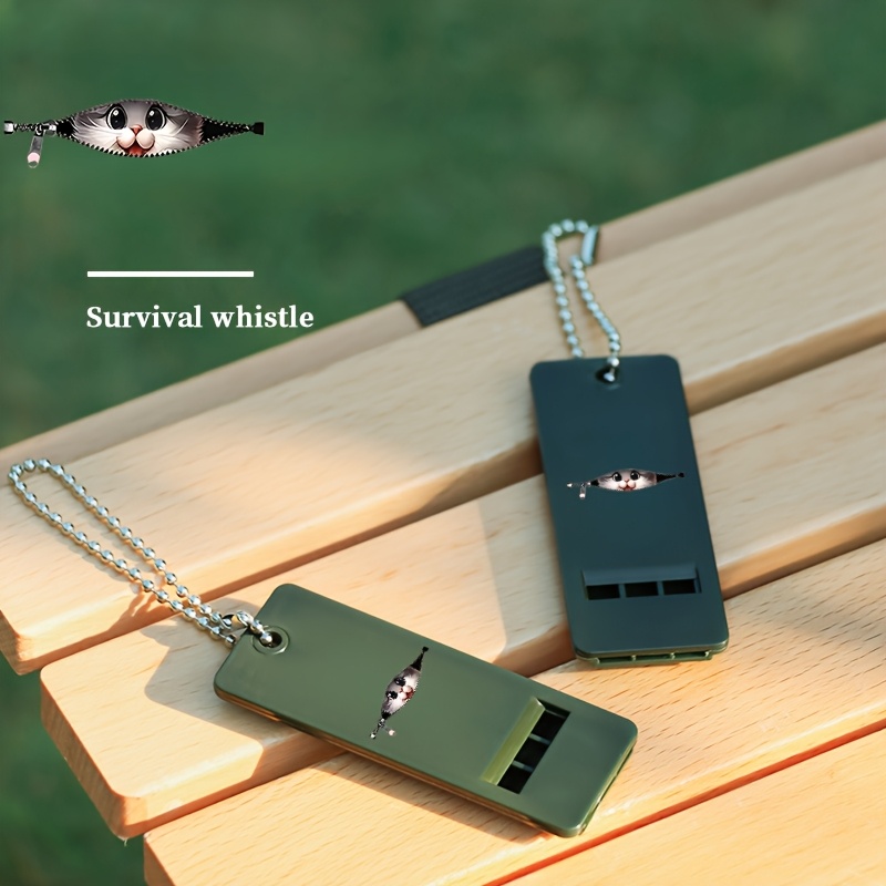 Portable Shark Pattern Survival Whistle for Outdoor Adventures