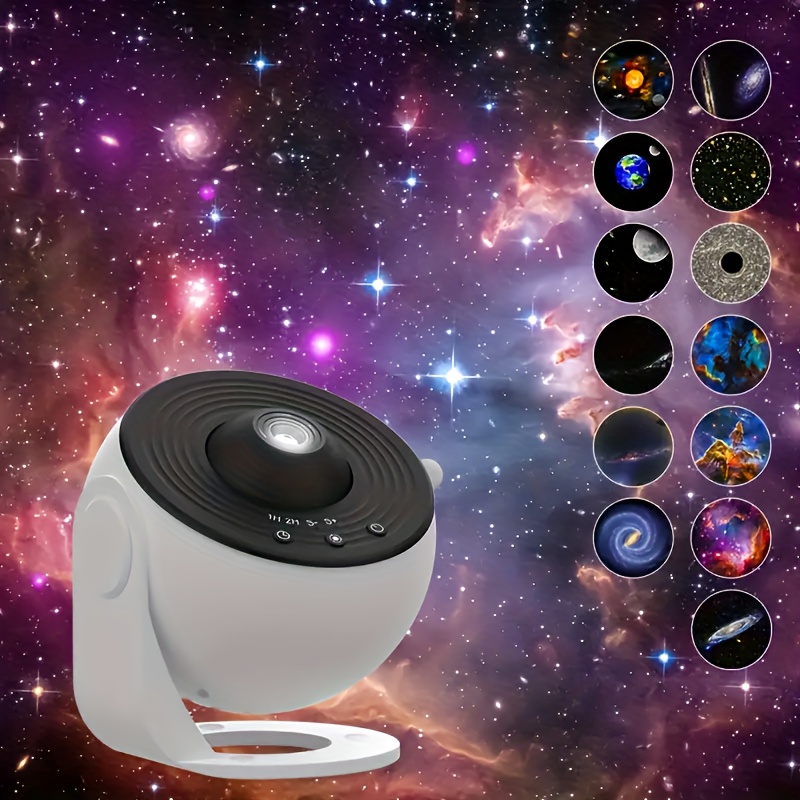 

For Projector Night Light - 4k Hd Rgb, Usb-powered With Timer, 360° Rotating Planetarium For Bedroom Decor - Ideal Gift For Christmas & Halloween