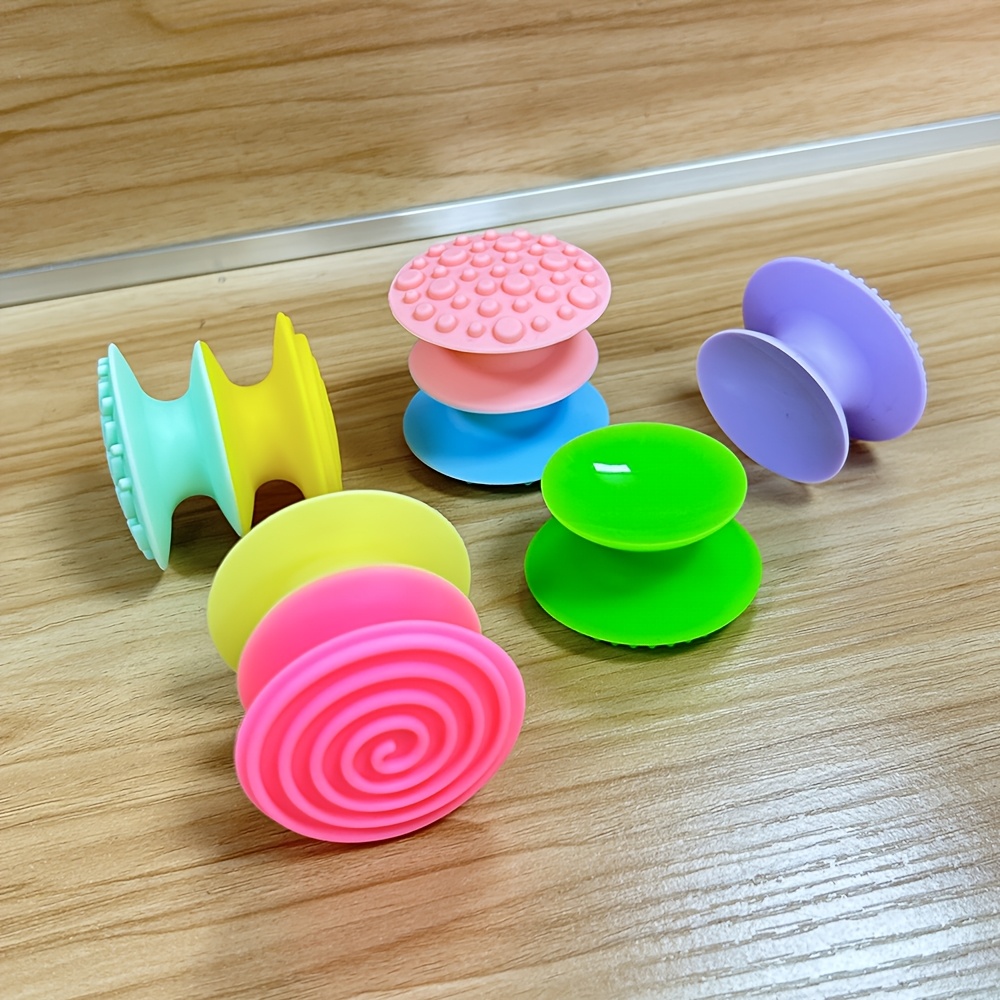 Set of 8 Sensory Stones for Stress Relief