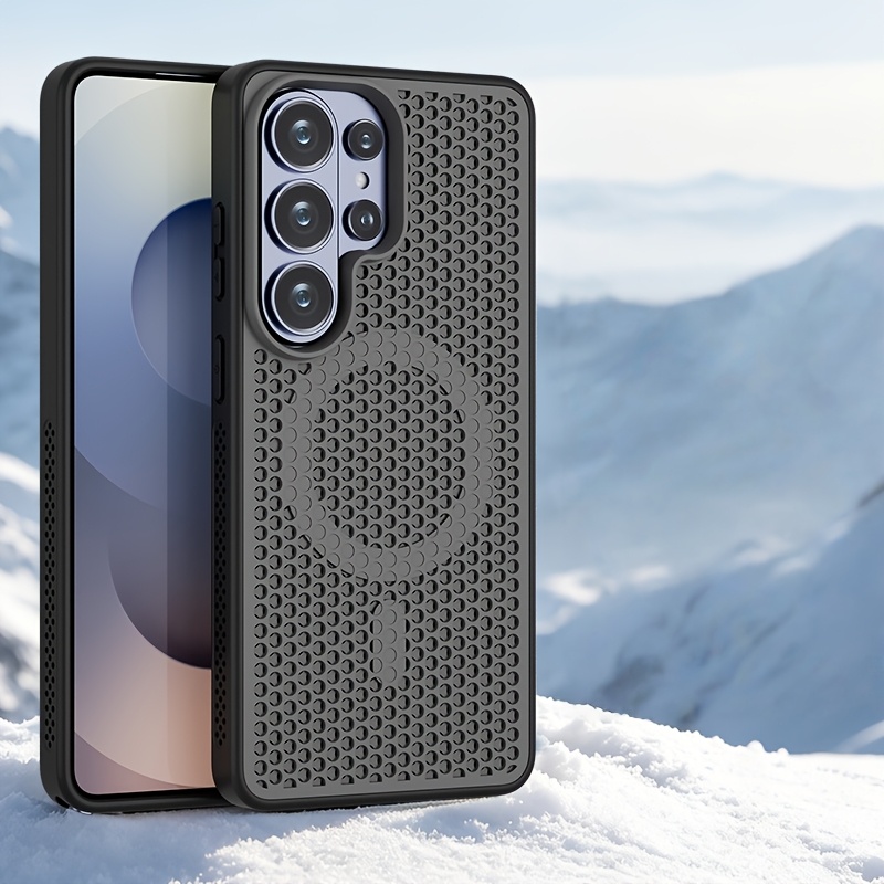 TEMU Phone Case - Suitable For Galaxy S26 Ultra Phone Case. Full For Lenses. Essential For Summer. Anti-slip, Shockproof, Anti-fingerprint. Honeycomb