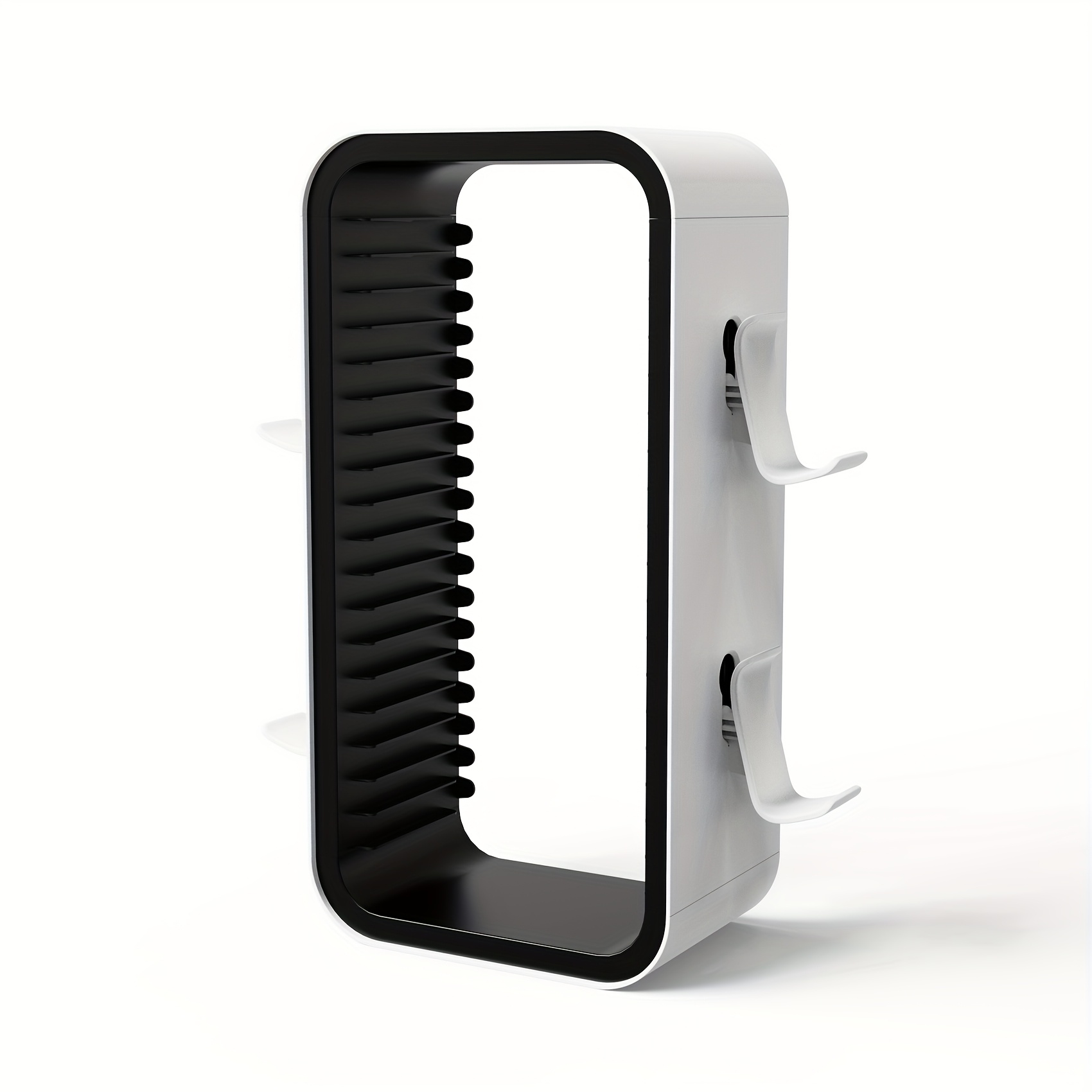 Gaming Storage Tower For Ps5, Ps4, Series, Switch Oled | Discs, Game Cards & Controller Holder With Hook Handle