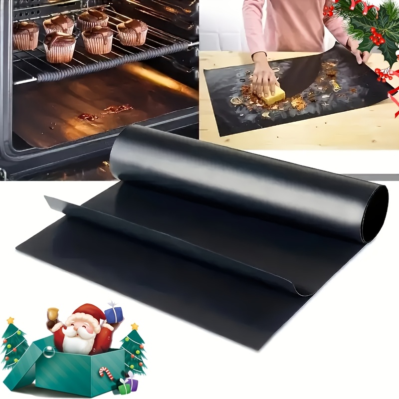 

1pc/4pcs, Heavy Duty Reusable Oven Mat, Electric Oven Liner, Bpa Free, Oven Liner For Electric Gas Grill, Bbq Accessories, Party Favors