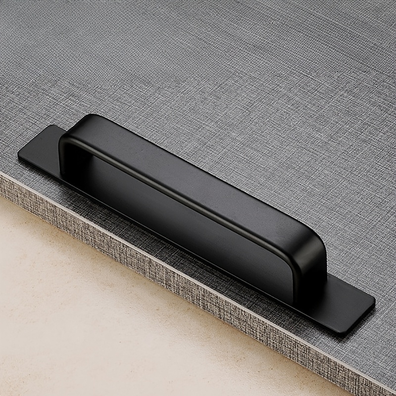1pc Punch-free Door And Window Handle Self-adhesive Door Handle - To Drill Holes, Suitable For Wooden Doors And Windows, Sliding Doors