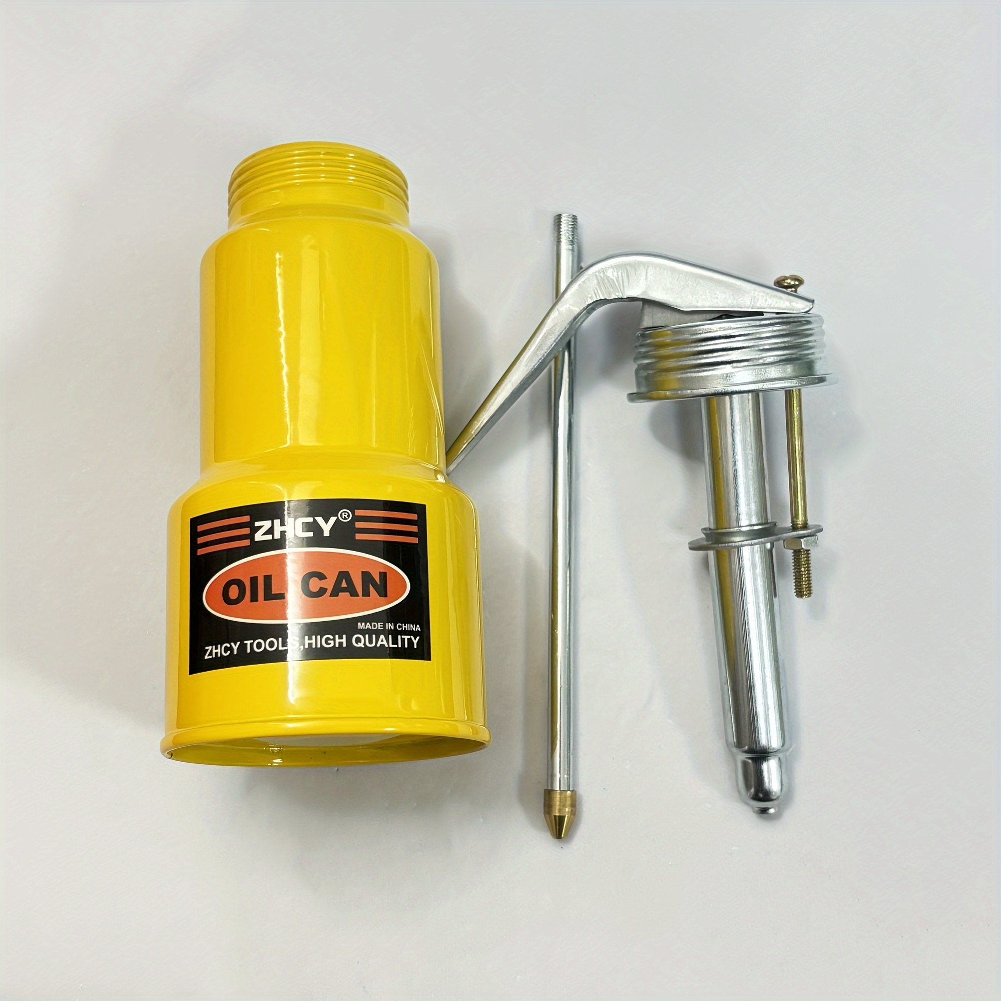 Image of 300ml Metal Manual Long Mouth Oil Filler Lubricant Filler