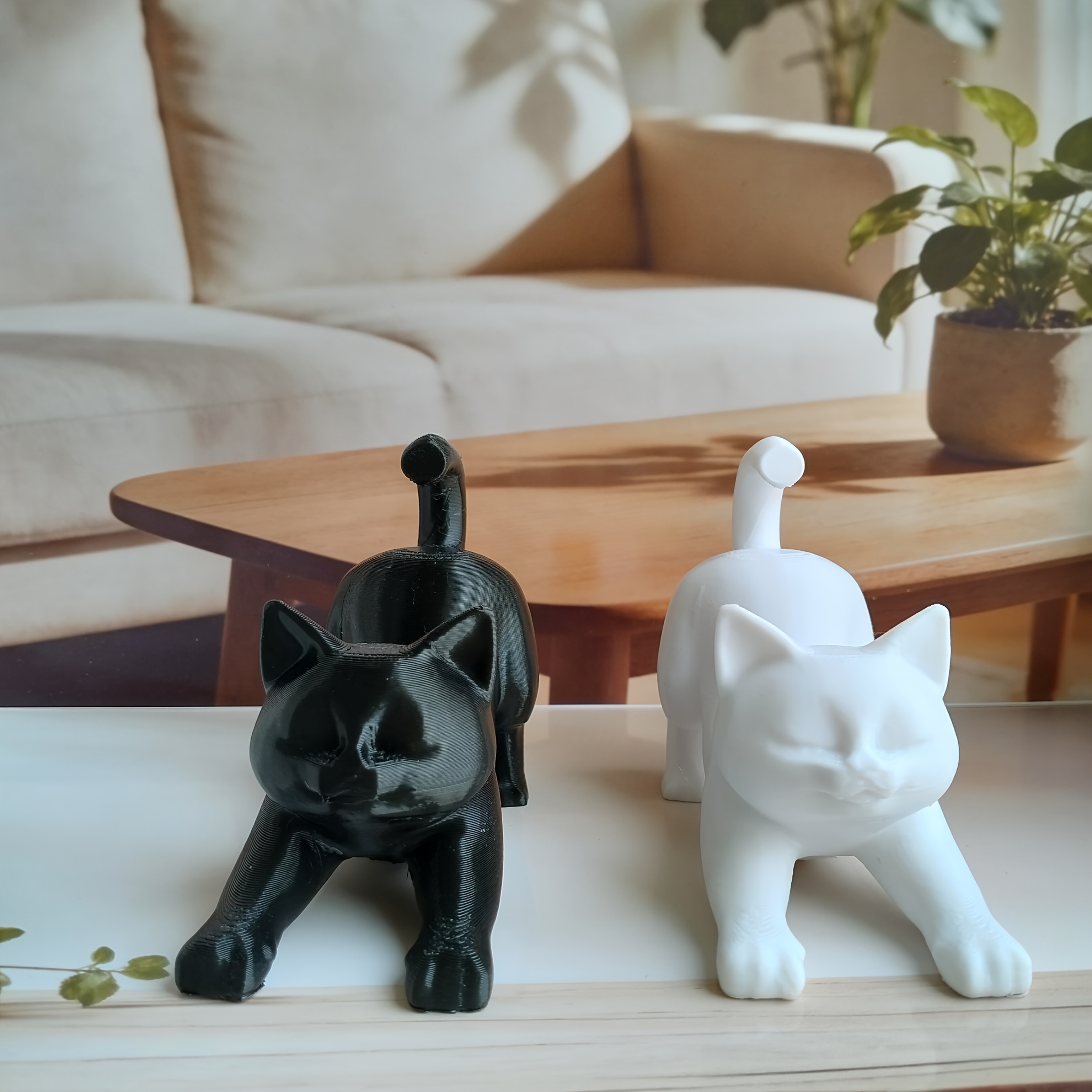 cat phone holder sold on Temu United States