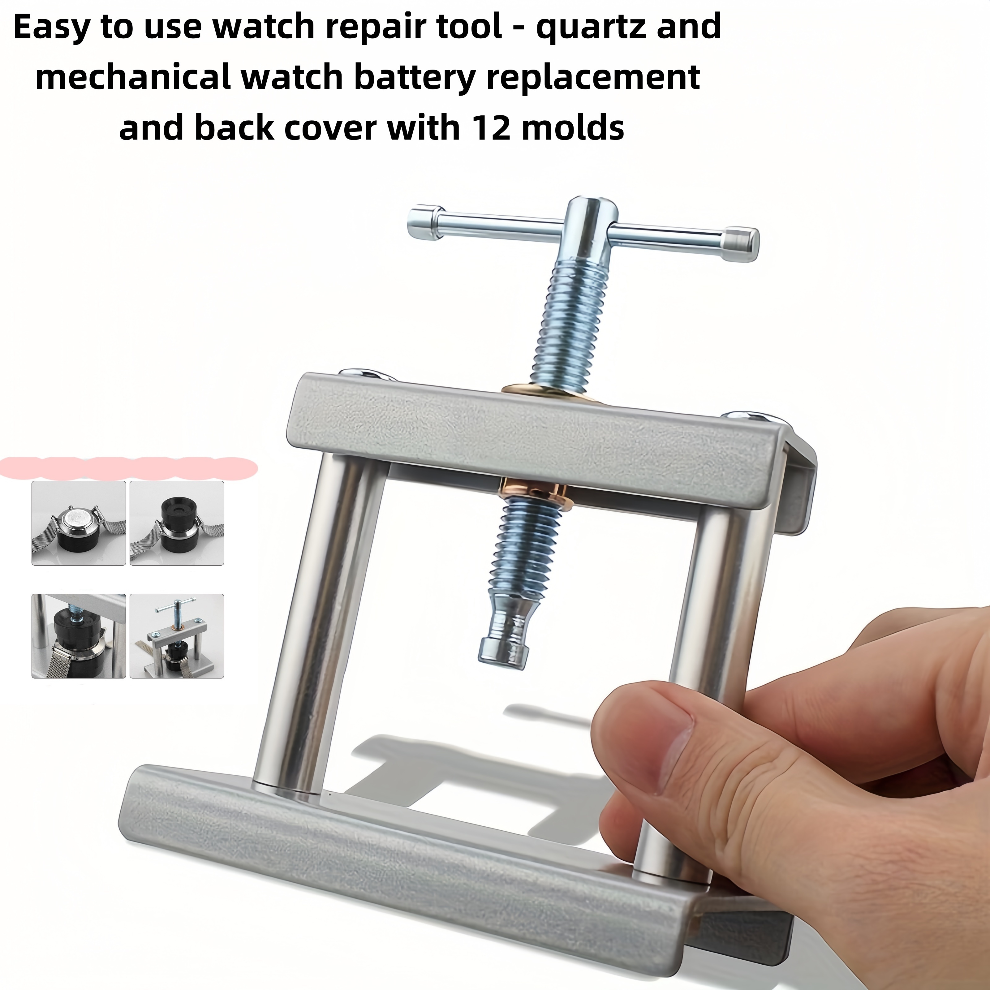 

-to-use - Battery Replacement & For & Mechanical Watches, No Required
