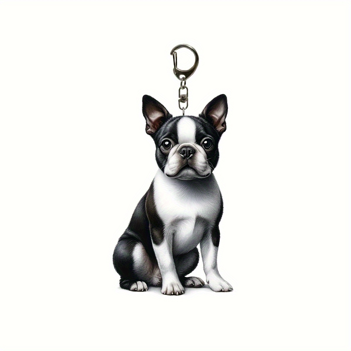 

Keychain, 2d Keyring, For Pet , Men' Key , Non-woven (pvc/ / Fur)