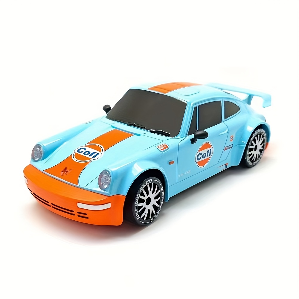 TEMU Drift Toy Car, 1:20 Scale Racing Model Car, 2.4ghz 360 Degree Drift Car With Cool Lights, Day Gifts, Collectible Ornaments, Toys For Kids Over,