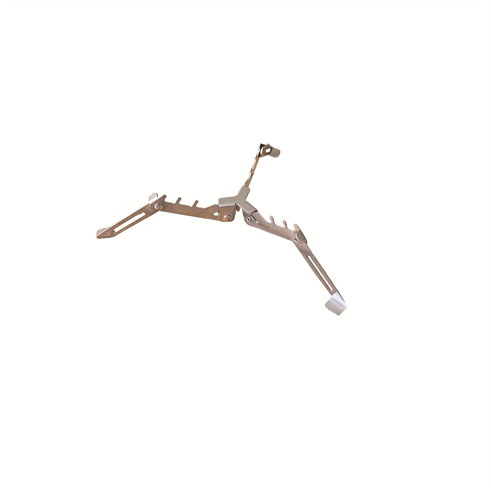 Metal Folding Gas Tank Support Outdoor Flat Gas Tank Support Gas Tank Stabilization Support Camping Accessories