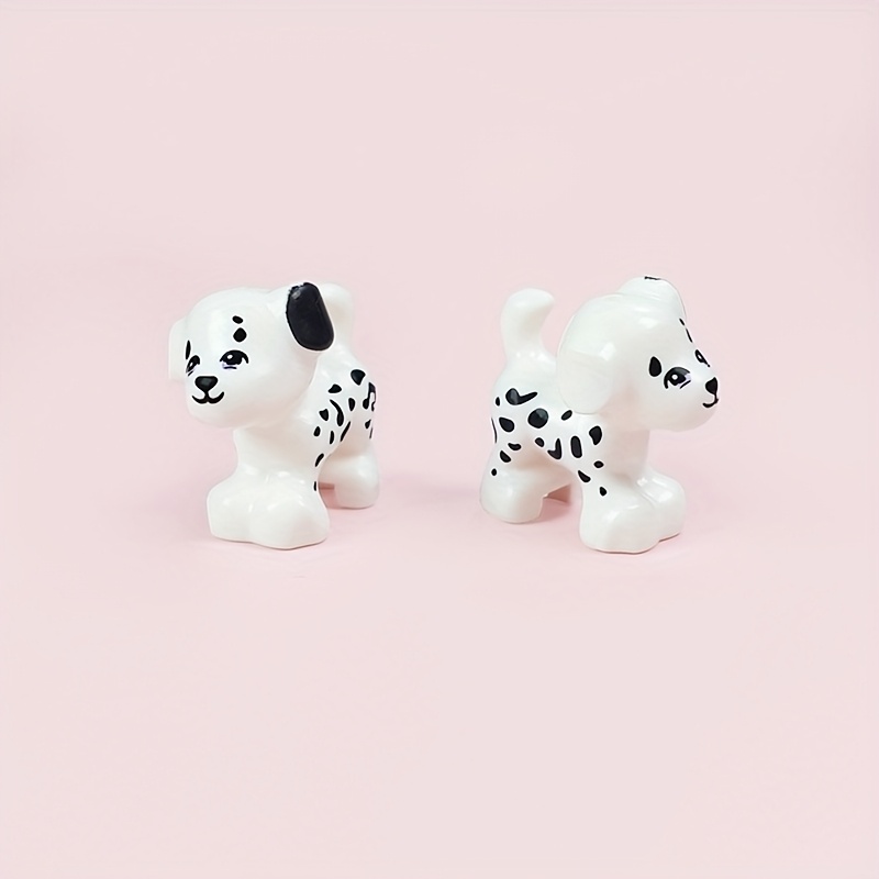 Spotted Dog Pattern Accessories for MOC Building Blocks