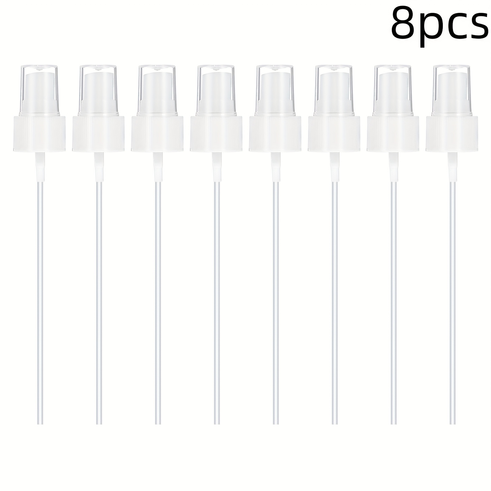 TEMU 8pcs Bouchon de Pulvérisateur de Bouteille de Vaporisation Embout de Fine Bouchons de Pulvérisateur Embout en Plastique Remplacement Pompe en