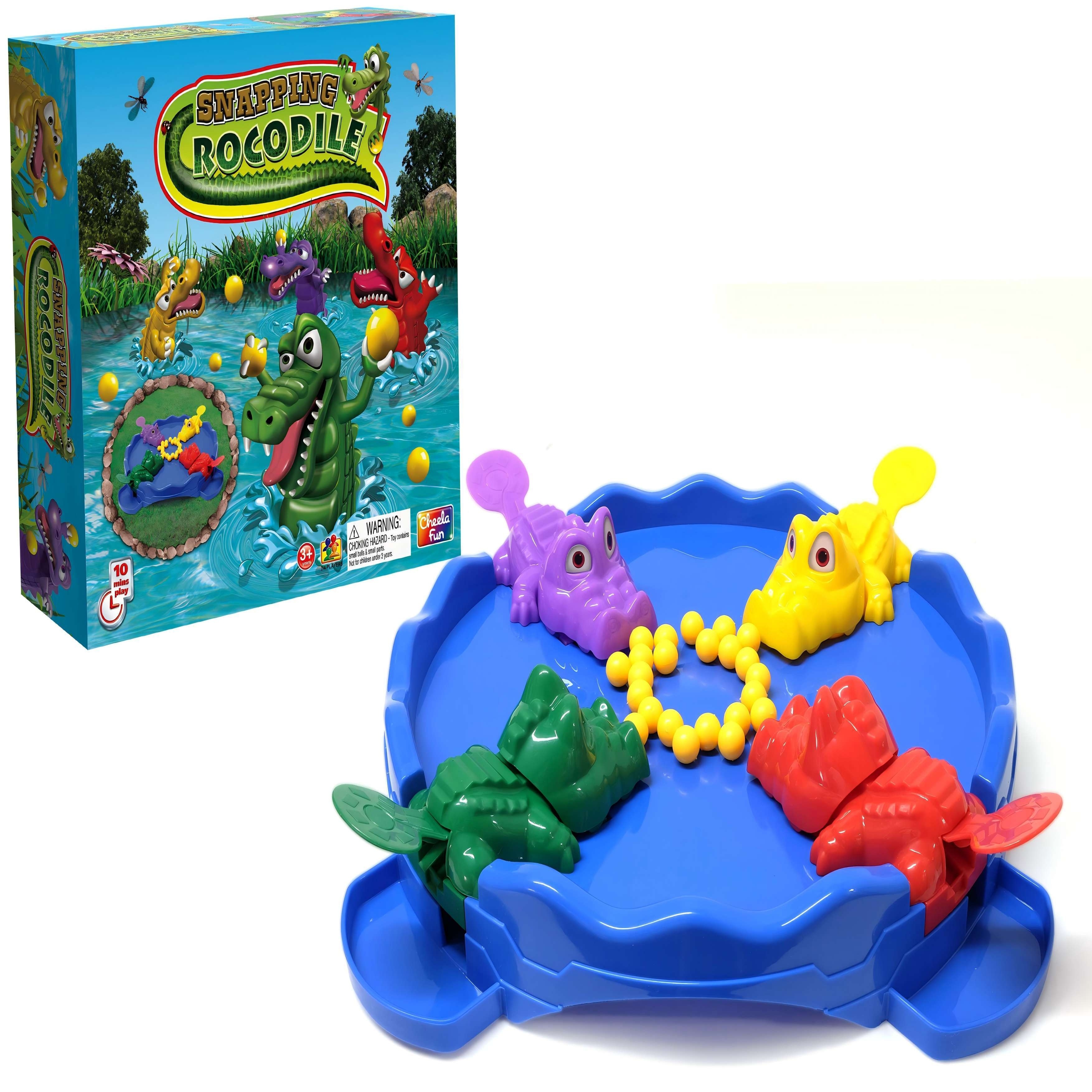 

Crocodile Board Game, Game Of Quick , Pre-school Game For 3 And Up; For Player