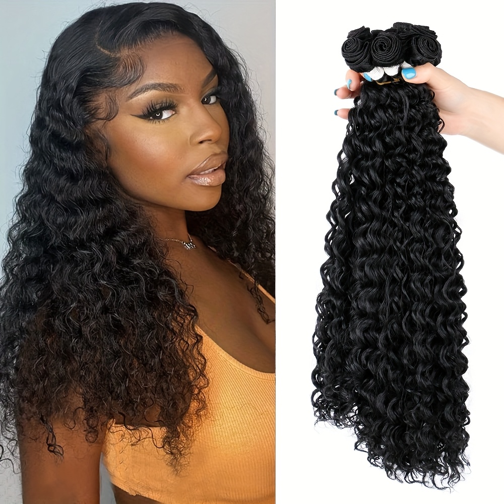 curly human hair sold on Temu United States
