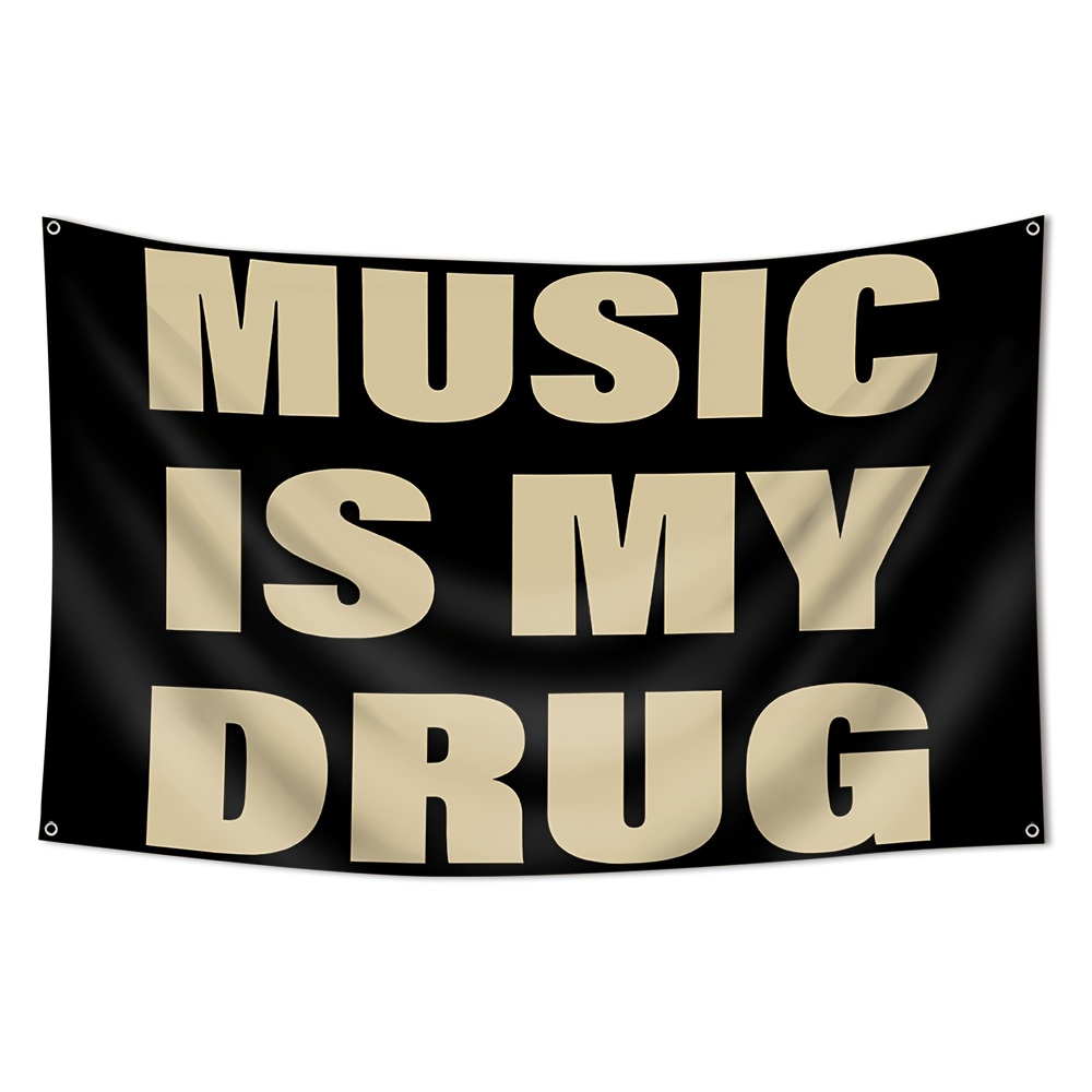 TEMU 1pc Optional 1 Packpc Flag, Room Decor, Wall Decor My Drug Fun Flag Outdoor Wall Banner, Dorm Decor Tapestry, Home Decor, Outdoor Activities,