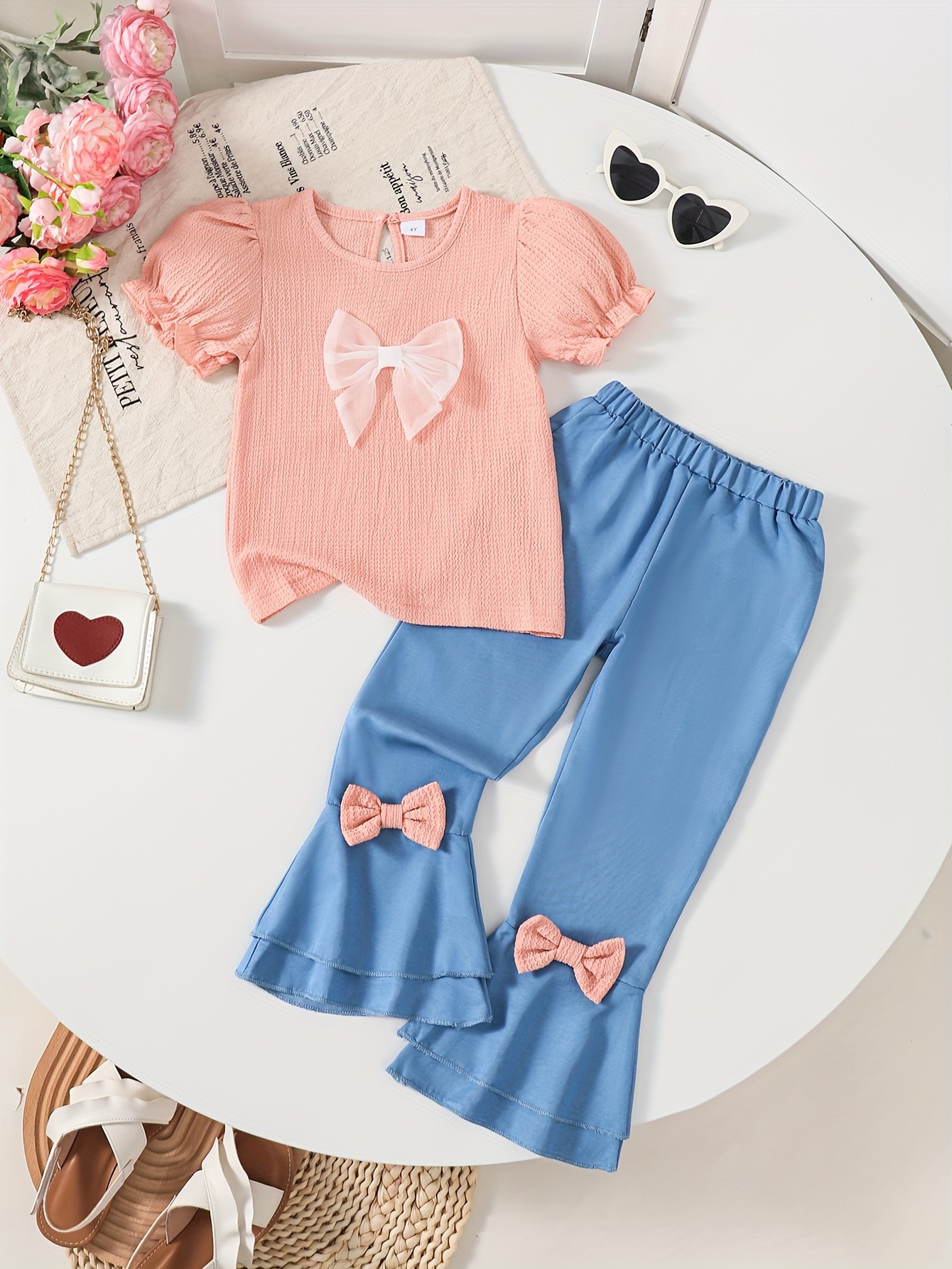 Ribbon tulle candy sleeve tops 【公式通販】
