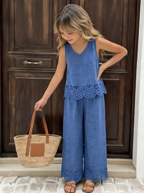 girls dress pants Girl Tapered Large 13.75 24 The measurements in the chart above reflect the garment laying flat Mia Belle Girls Ruffle Pants