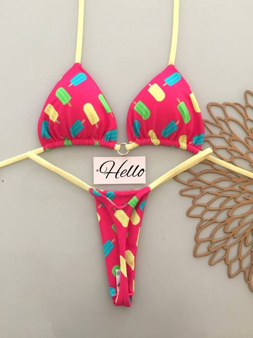 womens swimsuit spring summer 2pcs set bikini swimwear tie back top and side tie suitable for summer beach vacation sand and pool