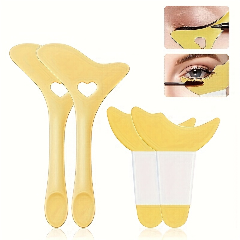 4pcs Eyeliner Aid Set for Multifunctional Eye Makeup