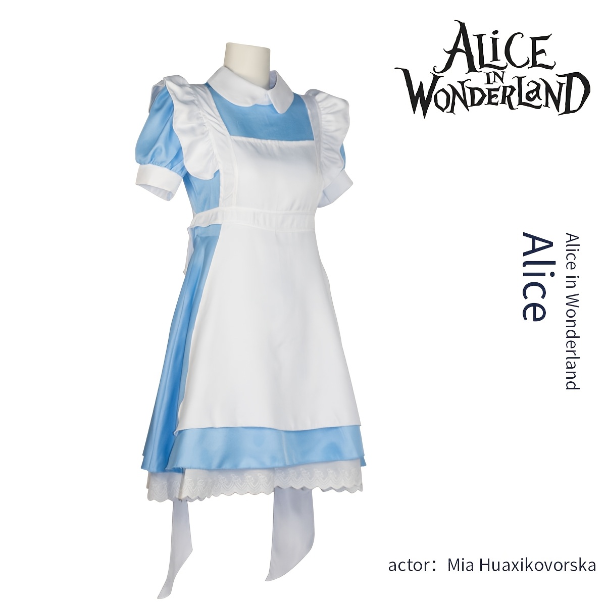 princess alice in blue dress costume halloween - Temu United Kingdom