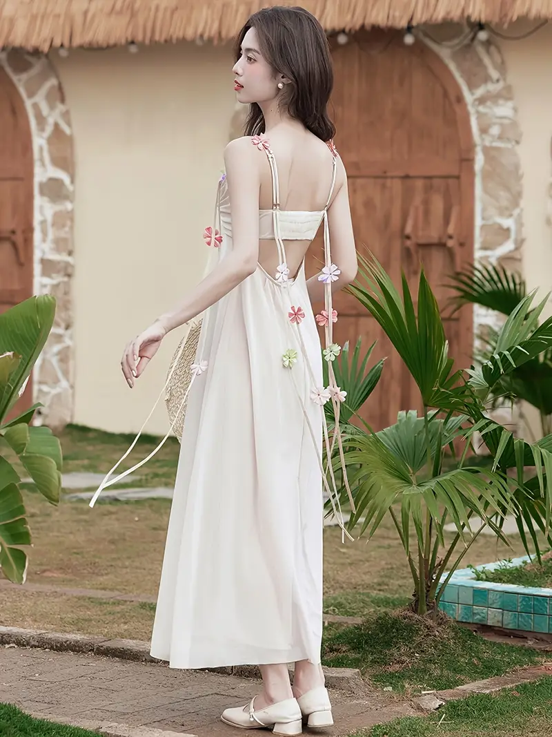 spring summer elegant fairy chiffon dress - Temu Australia spring summer elegant fairy chiffon dress - Temu Australia