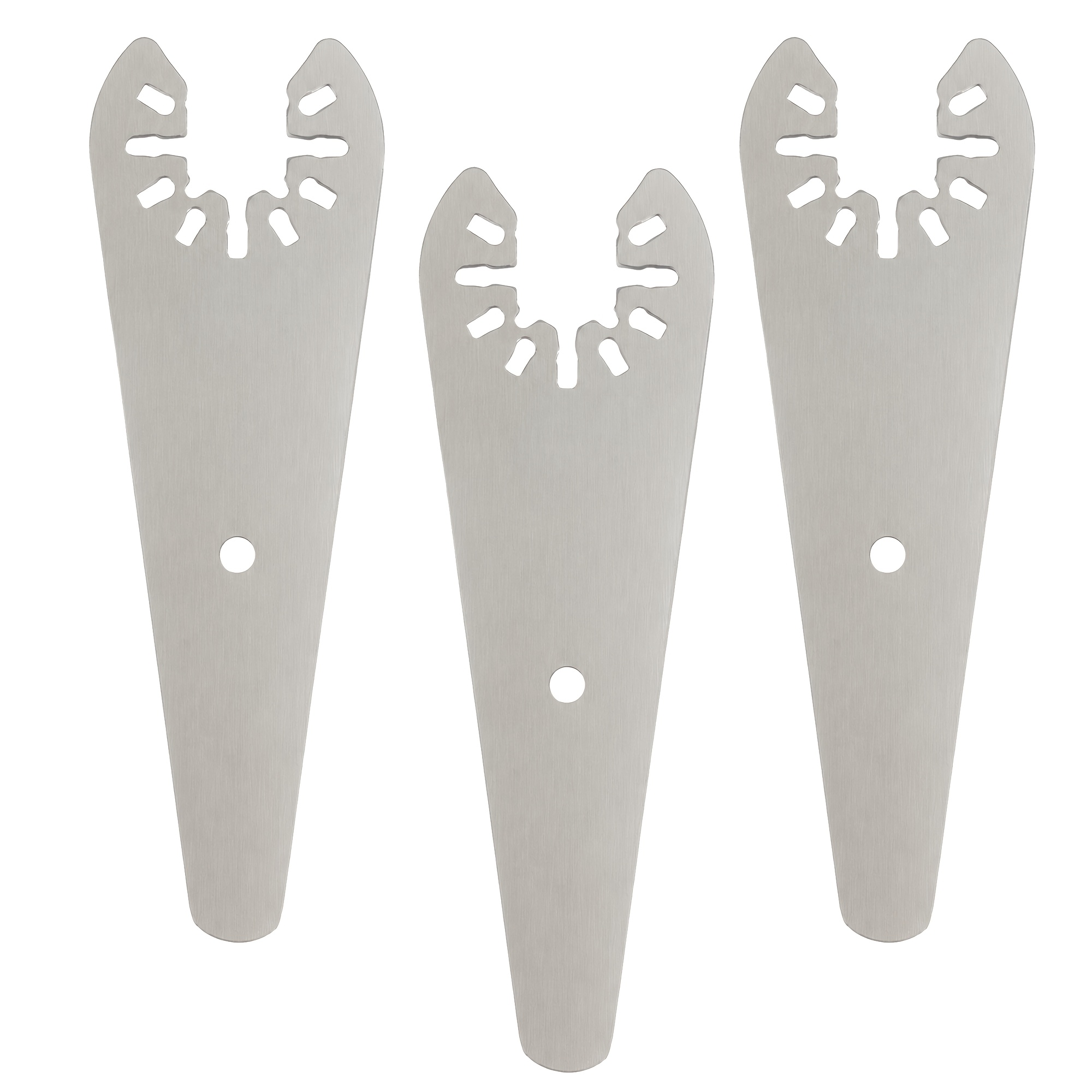 Stainless Steel Universal Quick-fit Tapered Sealant Cutting Blade, Oscillating Multi Tool Scraper For Scraping Cutting Removing Paint Caulk Adhesive Sealant