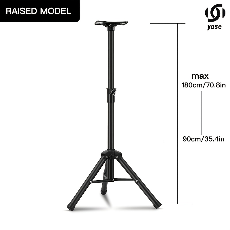 Heavy-duty Adjustable Speaker Stand, Foldable Floor Stand With Stability