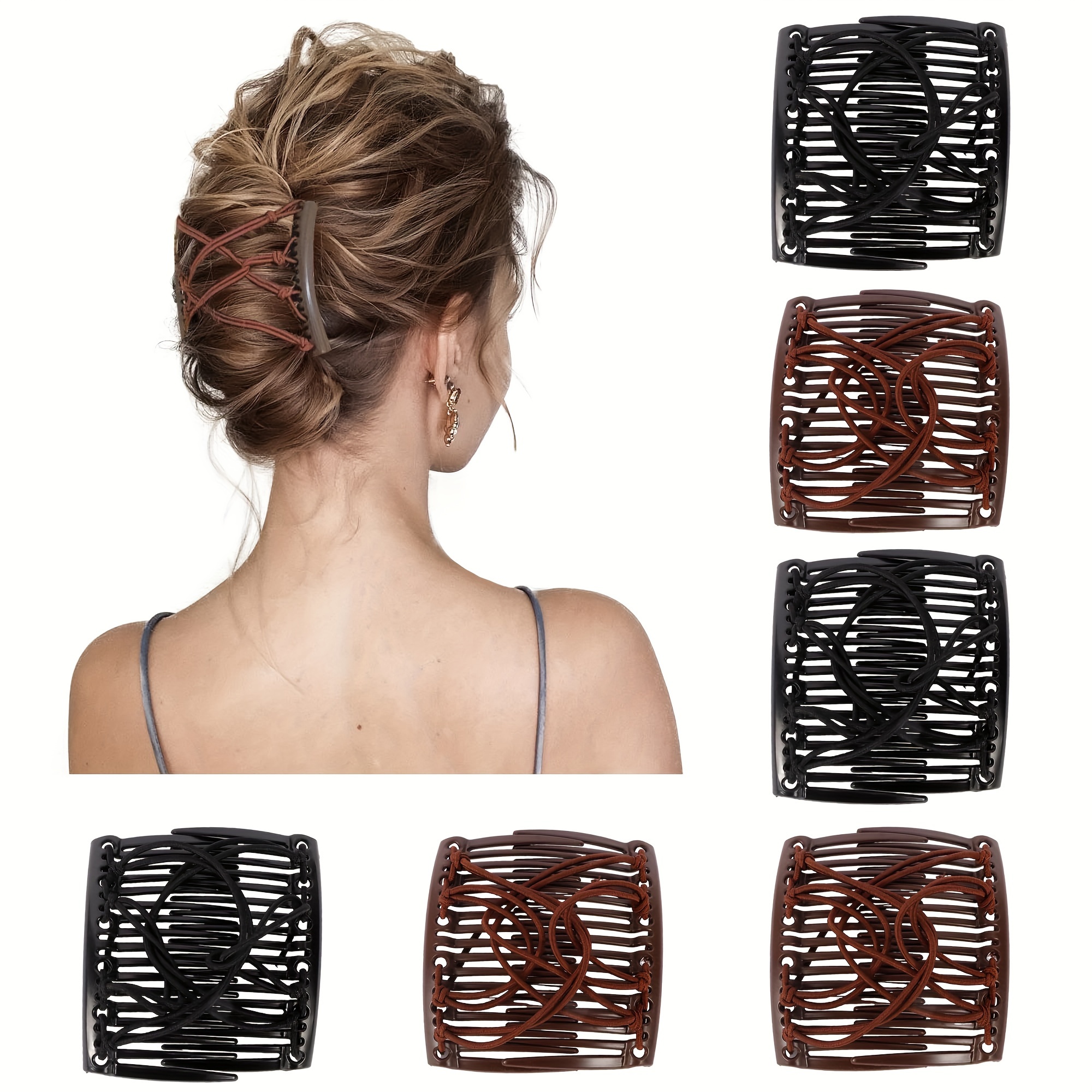 

6- , Comb, Updo , , For Women, Curly , -free, Texture