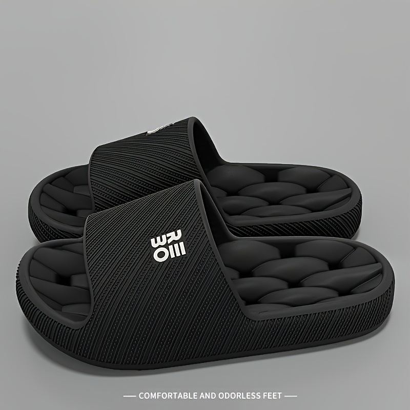 E-shop Damenmode Sport Flip-Flops, Wasserabweisende Badeslipper, Rutschfeste Indoor Hausschuhe für Paare, Lässige Bequeme EVA Material Hausschuhe,
