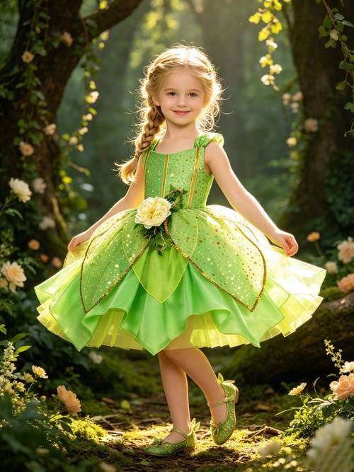 item picture girls small green mesh gown dress childrens girls dress girls casual dress girls evening gown childrens girls wedding dress for friend birthday parties and other large scale events