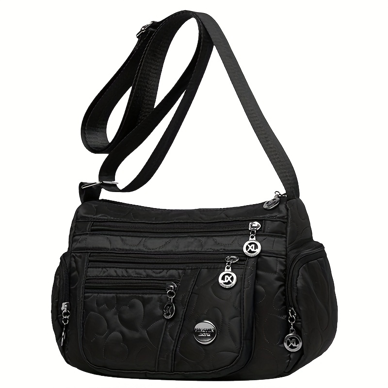 TEMU Women's Shoulder Bag - Unisex Square Bag Women's Crossbody Bag New Large Bag Messenger Bag Fashion Versatile Briefcase [slider Random]