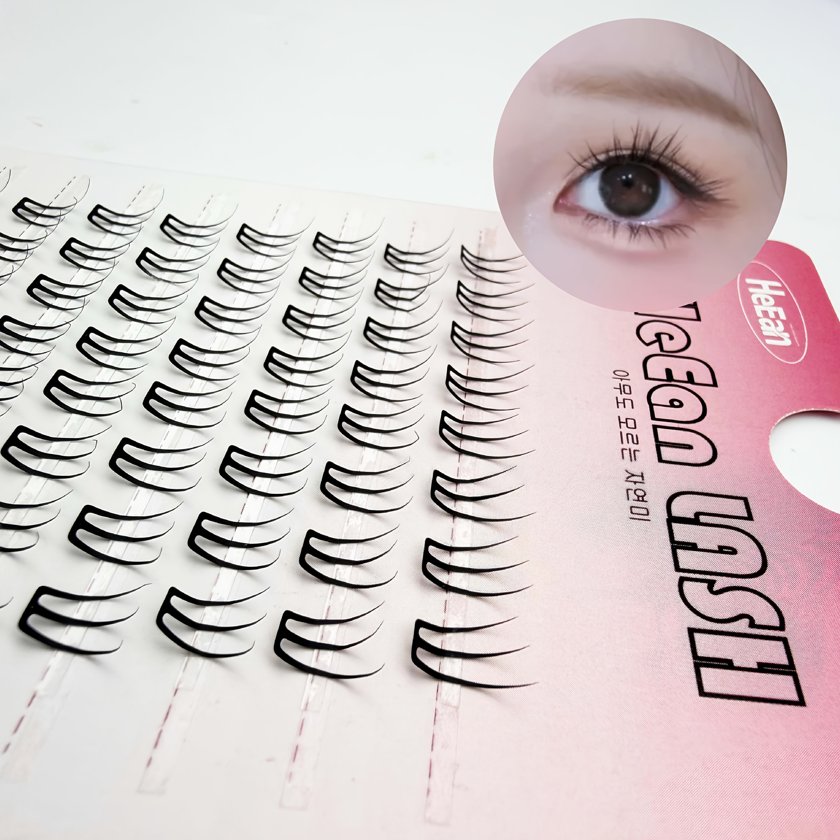 80 Clusters K-Pop Idol Style Lashes, Ultra-Thin Natural Look