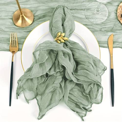 24 pack solid color polyester cloth napkins 20x20 inch rectangular woven table linens with delicate edging for christmas holiday wedding and party decorations