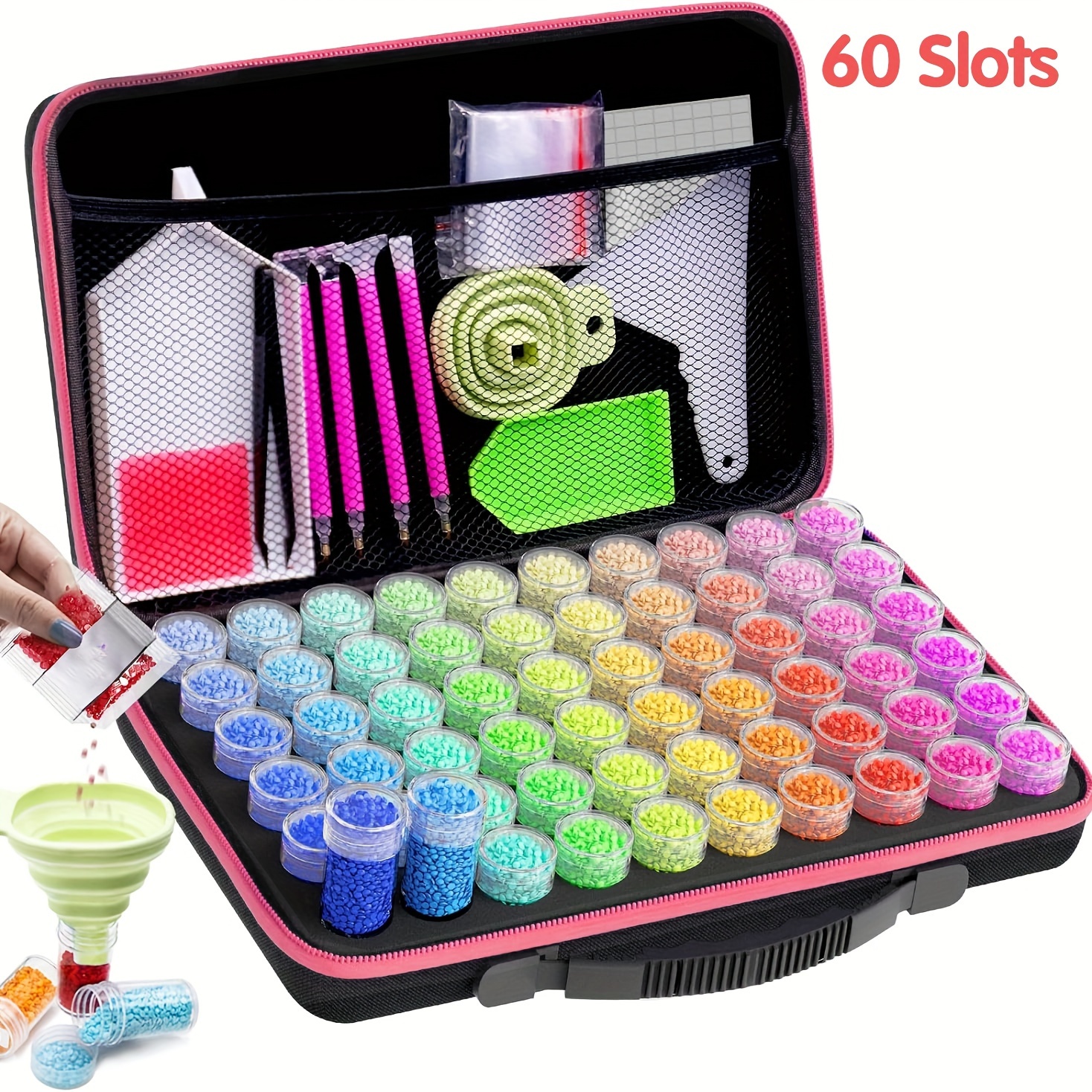 Photo Album Diamond Painting Tools Bead Storage Organizer Diamond Collect  Books