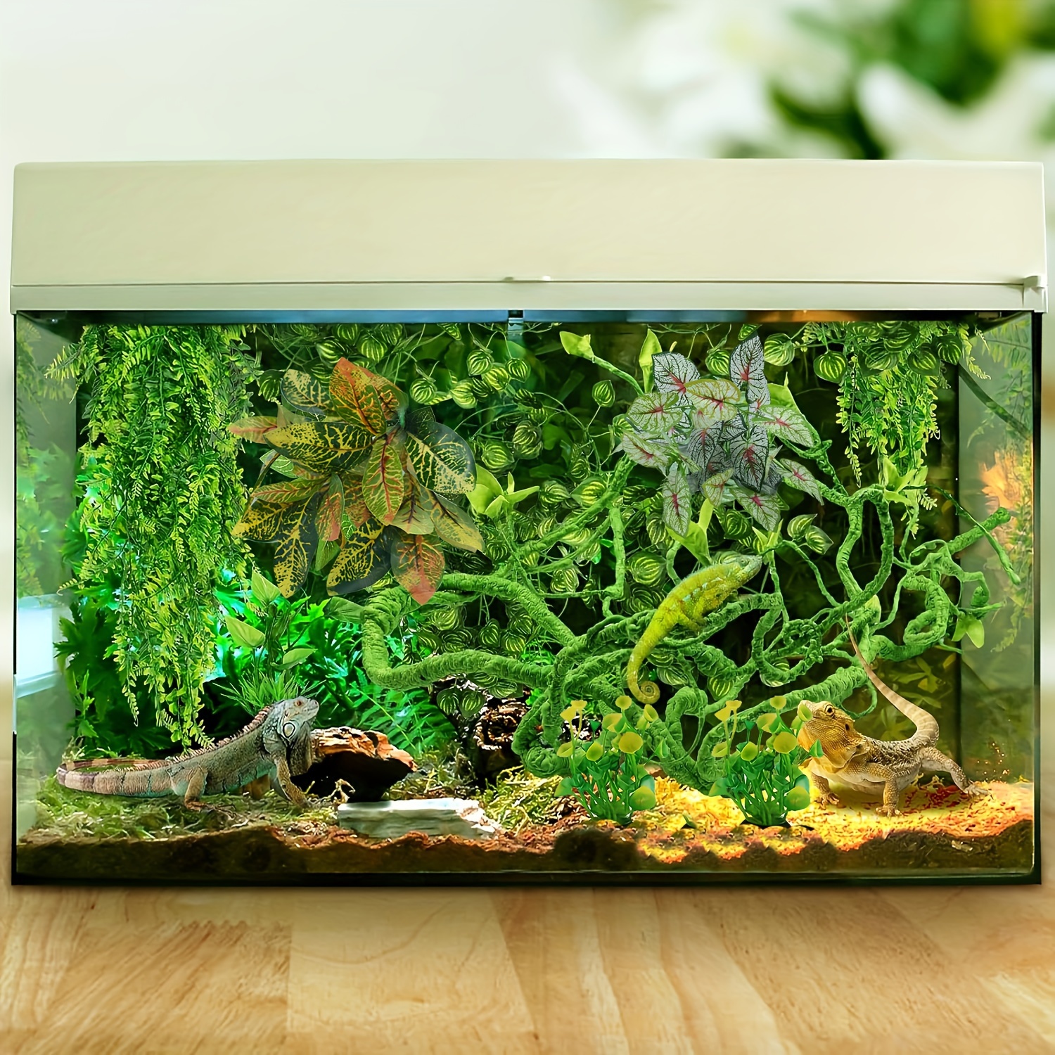 Künstliche Lianen Für Terrarium - 104cm Reptilien Kletterzeug