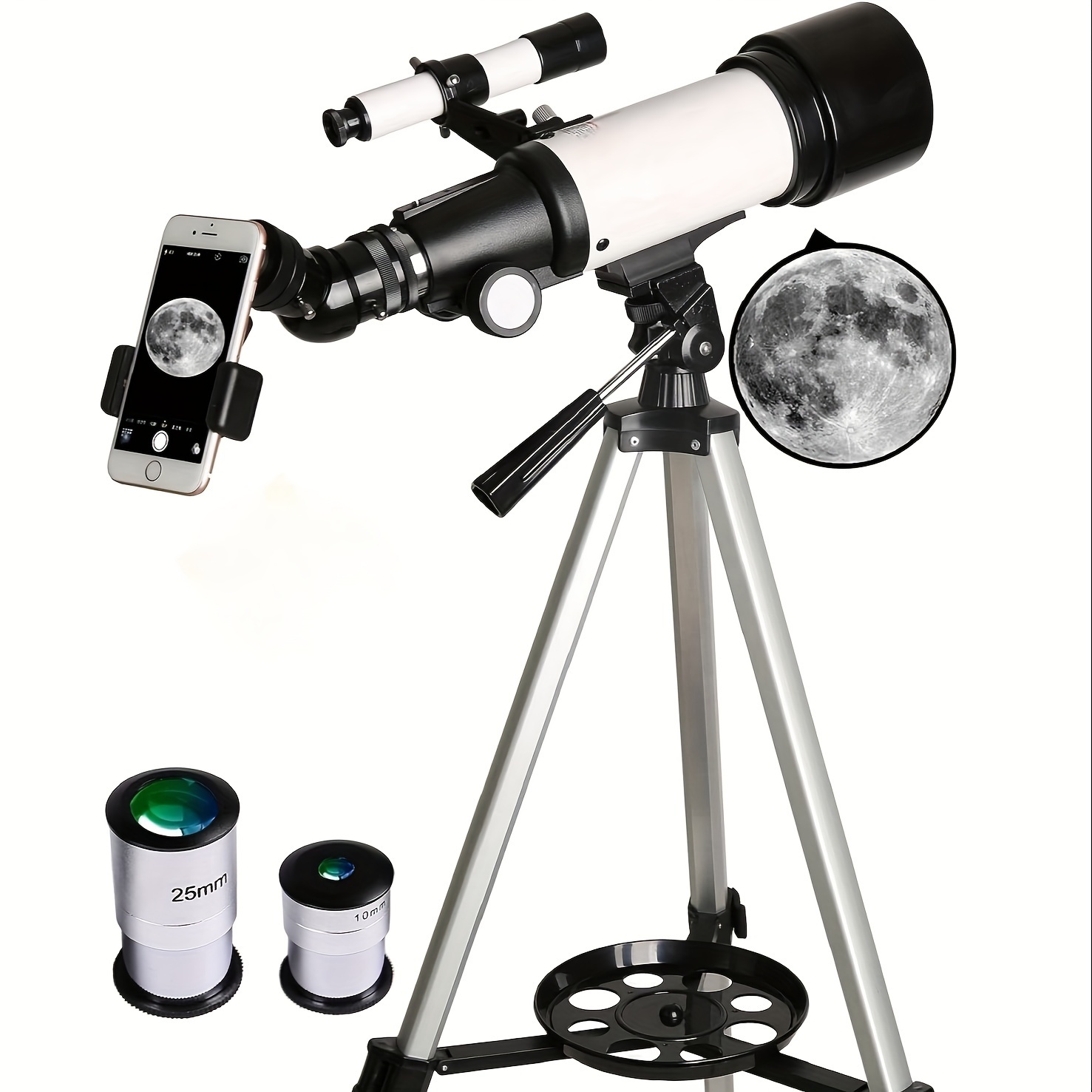 

Telescope High-quality 70mm Aperture 400mm Travel Telescope For All Types Of People