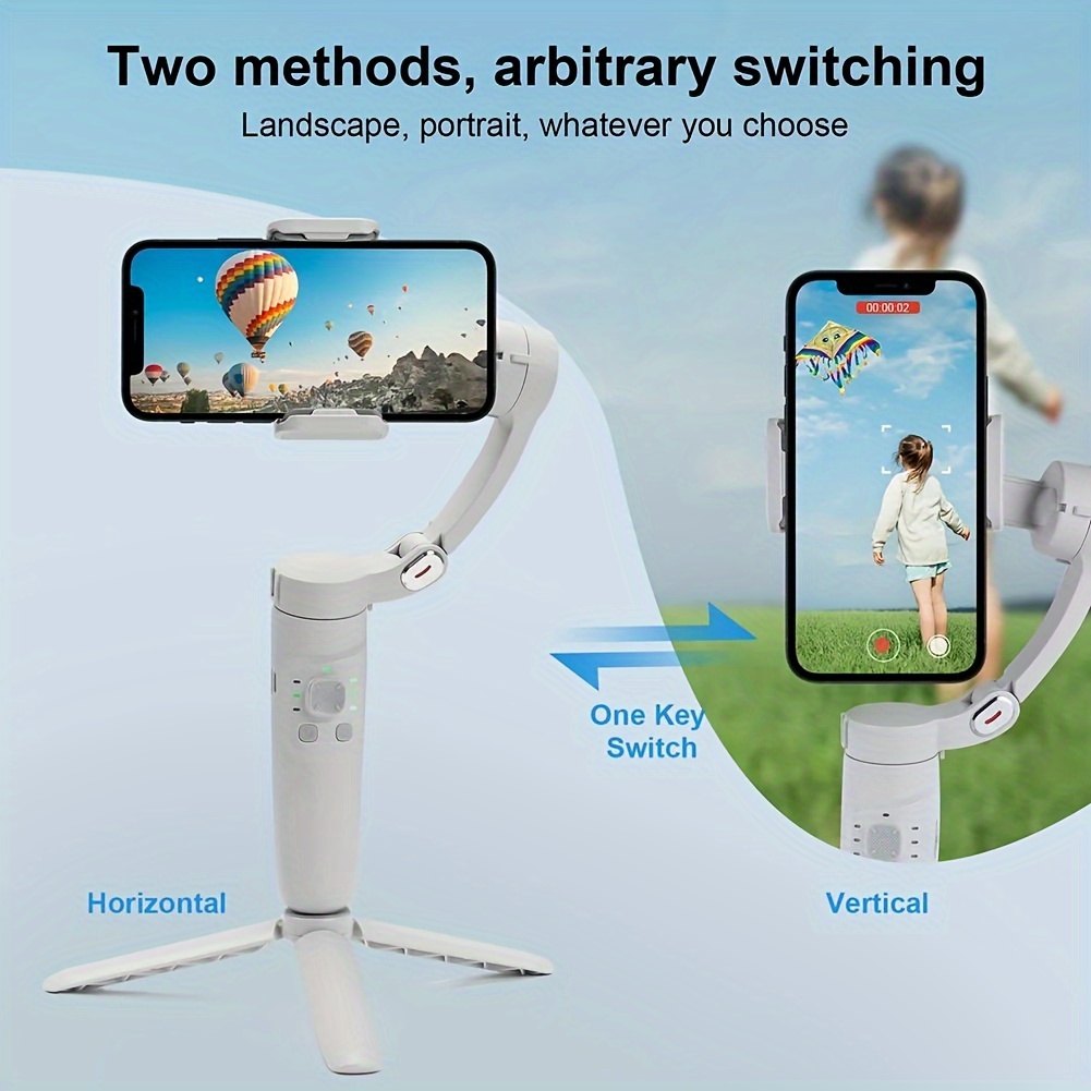 Phone Gimbal 3 axis Smartphones Handheld Stabilizer Phone - Temu ...